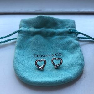 Elsa Peretti open heart earrings from Tiffany